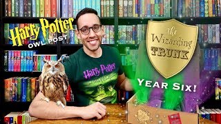 HARRY POTTER SUBSCRIPTION BOX  The Wizarding Trunk  Azkabox Year Six [upl. by Adamson506]