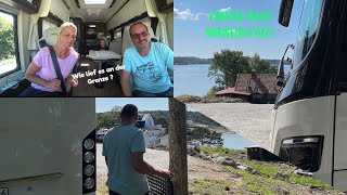 Mit dem Wohnmobil nach Norwegen  Fähre  Schweden  Anreise  Vlog2 [upl. by Anirres215]