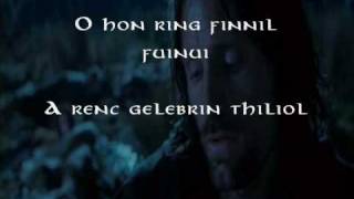 Song of Lúthien Tinúviel [upl. by Groveman]