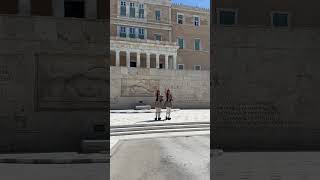 Ateny zmiana warty ateny grecja greece athens fyp shorts [upl. by Oleg]