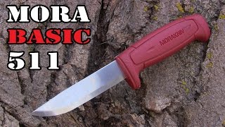 Mora Basic 511 Knife Review Better Than A Movie Ticket [upl. by Suhpoelc856]