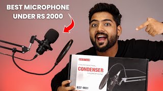 Best Condenser microphone Under Rs 2000 for Beginners 🔥  BESTOR [upl. by Kathryn305]