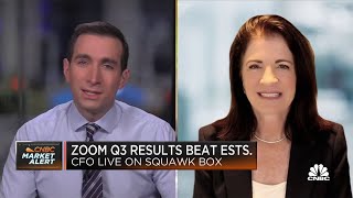 Zoom CFO Kelly Steckelberg on Q3 earnings beat OpenAI partnership [upl. by Paddie]