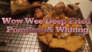 WowWee Deep Fried Pompano amp Whiting with Fixins [upl. by Nosretep211]