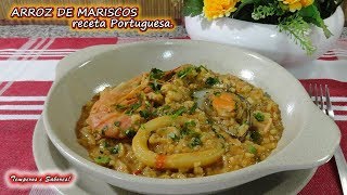 ARROZ DE MARISCOS un delirio de sabor receta Portuguesa [upl. by Delogu]