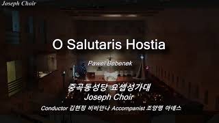 중곡동성당 요셉성가대 O Salutaris Hostia  Pawel Bebenek 2024년 삼위일체 대축일 교중미사 성체 특송 [upl. by Maurits]