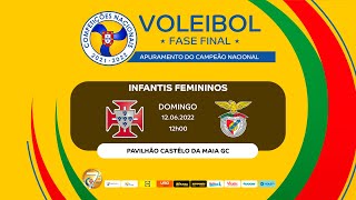 Ala NunÁlvares Gondomar x SL Benfica  Apuramento Campeão Nacional  FASE FINAL INFANTIS FEMININOS [upl. by Eelyr276]