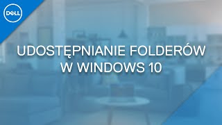 Udostępnianie Folderów w Windows 10 [upl. by Akired]