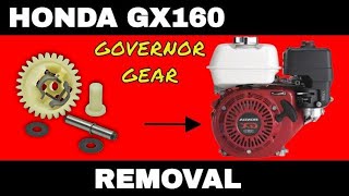 How To Remove the Governor from a Honda GX160 Motor Mini Bike Motor Build Part 1 JOATD [upl. by Fini]