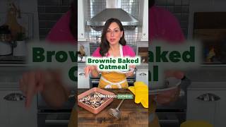 Brownie Baked Oatmeal Recipe [upl. by Nohtan]