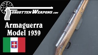 Armaguerra Model 1939 Semiauto Rifle [upl. by Acirred977]