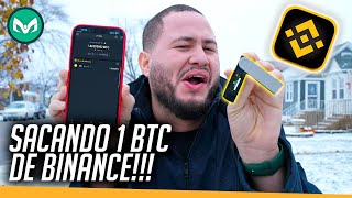 COMO SACAR TODOS TUS BITCOINS DE BINANCE A CARTERA FRIA [upl. by Aaren]