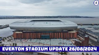 Everton Stadium Update 26082024 [upl. by Aztirak]