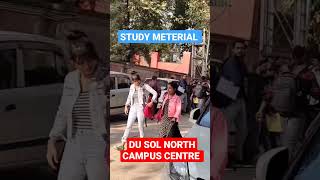 DU SOL STUDY MATERIAL DISTRIBUTION IN NORTH CAMPUS 2022  HOW TO FIND BOOKS IN CENTRE sol dusol [upl. by Arbas]