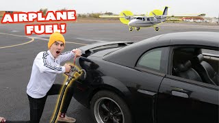 We Put AIRPLANE GAS In a Muscle Car [upl. by Eizdnil338]