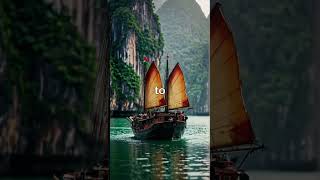 Halong Bay halongbaytravel facts ytshorts shortsfeed tour travel ✈️️✈️️ [upl. by Einyaj]