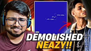 Talha Anjum  Kaun Talha REACTION  NEAZY DISS [upl. by Ilram]