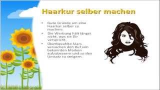 Haarkur selber machen Teil 02 Orangen Quark Haarkur [upl. by Chang224]