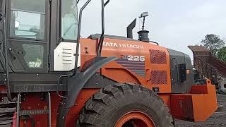 Tata Hitachi loader zw 225 [upl. by Notyalc]