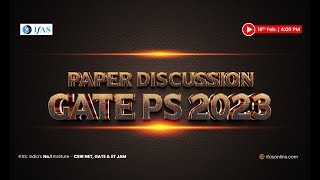 Complete GATE Physics 2023 Paper Solution  GATE 2023 Physics Answer Key Discussion [upl. by Adroj]