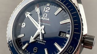 Omega Seamaster Planet Ocean 600M 23290422103001 Omega Watch Review [upl. by Lutero503]