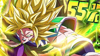 Dokkan Battle 55 LEVEL 1 LINKS 9TH ANNIVERSARY DBS BROLY COMPLETE OVERVIEW AND SHOWCASE [upl. by Anin]