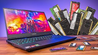 15 Gaming Laptop RAM Combinations Tested to find the BEST [upl. by Enilekaj]