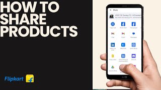 How to Share Products From Flipkart [upl. by Mika465]