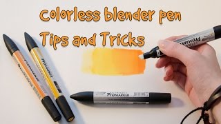 TUTORIAL Colorless Blender Tips and Tricks [upl. by Neevan]