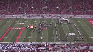 Ohio State Marching Band Hollywood Blockbusters Espectáculo [upl. by Yecrad252]