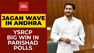 Jagan Mohan Reddy Wave In Andhra Big Win For YSRCP In Mandal Zila Parishad Polls [upl. by Jadwiga831]