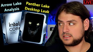 Intel Arrow Lake Analysis Panther Lake DT Leak AMD 9800X3D Nvidia RTX 5090  September Loose Ends [upl. by Moorefield]