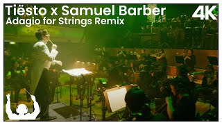 SYNTHONY  Tiësto remix Samuel Barber  Adagio For Strings Live at The Town Hall  ProShot 4K [upl. by Rramel]