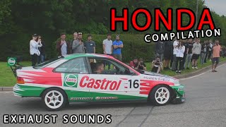 BESTOF HONDA Exhaust SoundsCars Leaving Compilation [upl. by Notelrac]