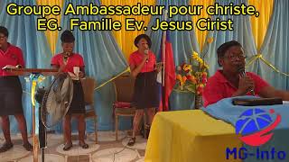 Groupe Ambassadeur pour Christ de l’eglise famille Evangelique Carradeux past Auguste [upl. by Thaddeus866]