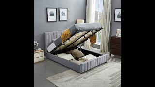 Ottoman bed  Step by Step Assembly instructions [upl. by Orva]