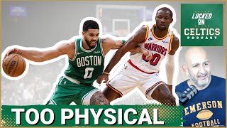 Physical Warriors hit Boston Celtics early no revenge for Jayson Tatum [upl. by Koehler574]