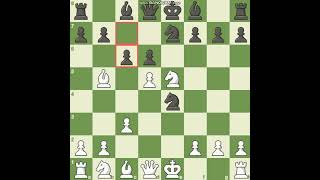 Ponziani Gambit Trap chess [upl. by Ddot]