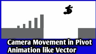 Pivot Animation Tutorial  camera movement  Vector like Animation [upl. by Oribel11]