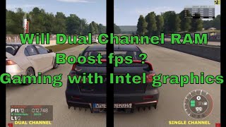 2 x 8GB vs 1 x 16GB  single vs dual channel ram  Gaming benchmarks  HD graphics 630 [upl. by Eirehs]