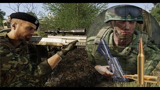 Sniper in the border area Poland Ukraine kills Russians [upl. by Ahsikrats686]