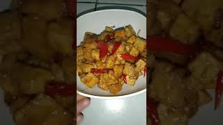 Menu mudah  Tempe kecap pedas manis shorts [upl. by Alisun804]