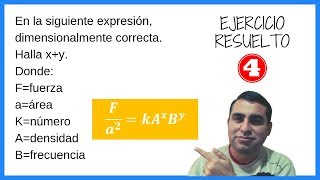 Ejercicios resueltos de ecuaciones dimensionales homogéneas [upl. by Jorry2]