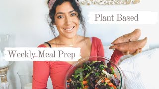 Weekly Meal Prep Plant Based [upl. by Sabas227]