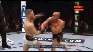 Conor Mcgregor vs Eddie Alvarez KNOCKOUT UFC 205Макгрегор Альварес НОКАУТ [upl. by Adias]