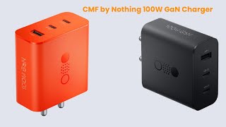 CMF by Nothing 100W GaN Charger  First Look  Review Full Specifications [upl. by Hanaj]