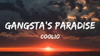 Coolio  Gangstas Paradise Lyrics ft LV [upl. by Blodget]