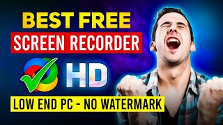 Best Screen Recorder For Low End Pc  Free Screen Recording Software For Computer 2024 [upl. by Gipsy]