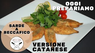 SARDE A BECCAFICO la versione Catanese [upl. by Sprage462]