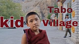 Chat with kids at Tabo village on the way to Spiti Valley youtube explorepage vlog blogger [upl. by Sesmar85]